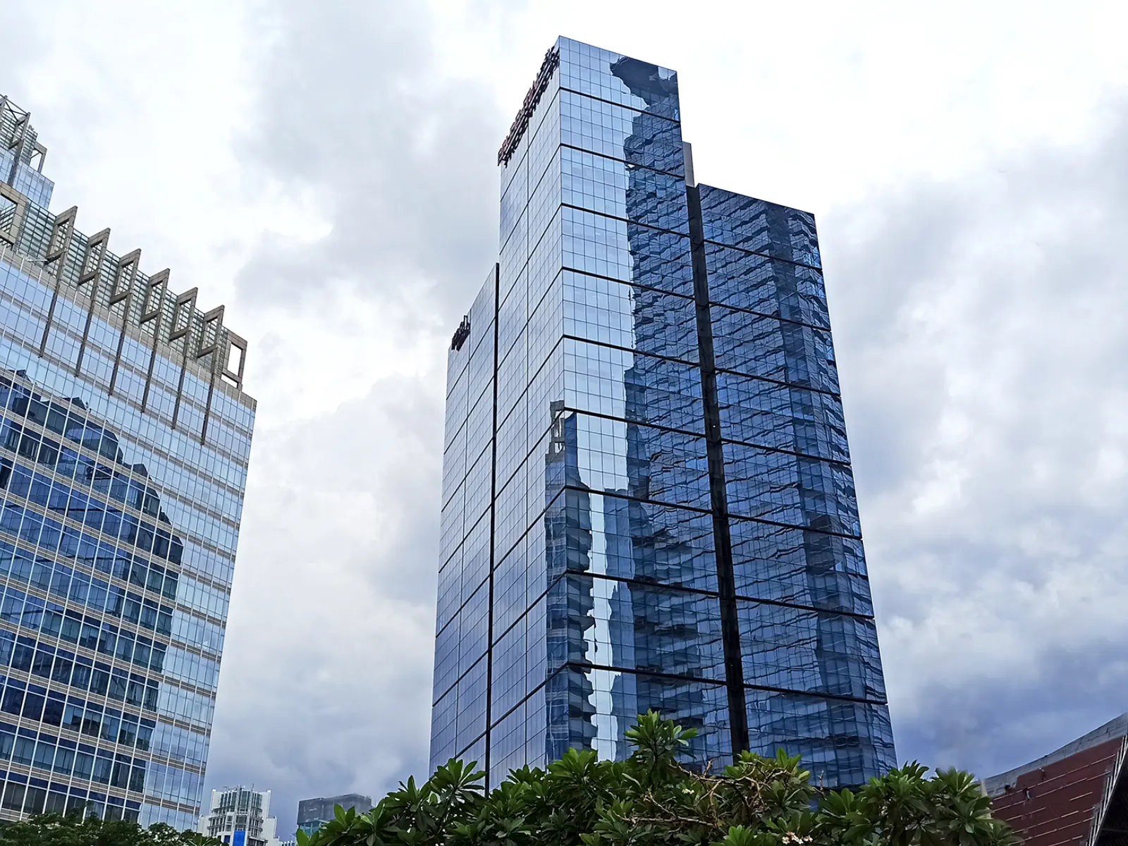 Picture of head office in Prudential Tower 